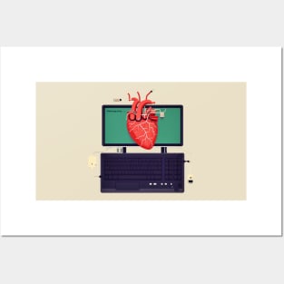 Debugging my heart - V4 Posters and Art